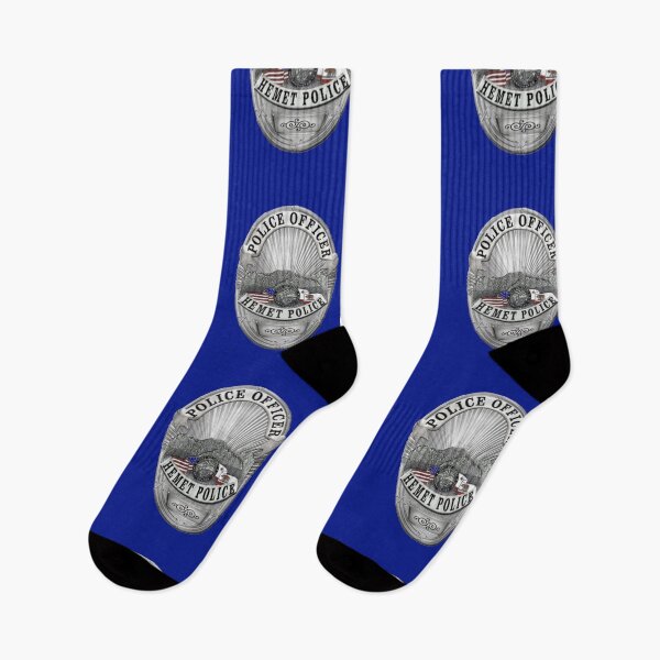 Item preview, Hemet California Police Badge designed and sold by Lawrence Baird.