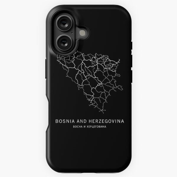 Item preview, Bosnia and Herzegovina Road Map designed and sold by clarkstpress.