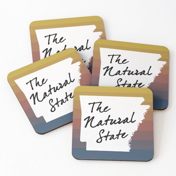 Item preview, The Natural State sunset outline designed and sold by arkantero.