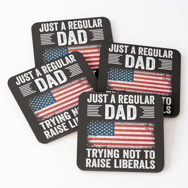 Item preview, Funny republican dad Just A Proud Dad That Didn't Raise Liberals designed and sold by Majesticoo.