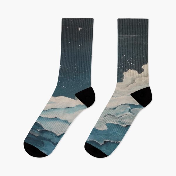 Item preview, Japanese Wind Clouds-Outdoors-Night designed and sold by DiensDesign.