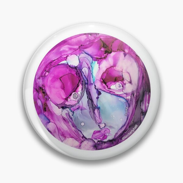 Item preview, Alcohol Ink Abstract Face  designed and sold by kimberlykalil.