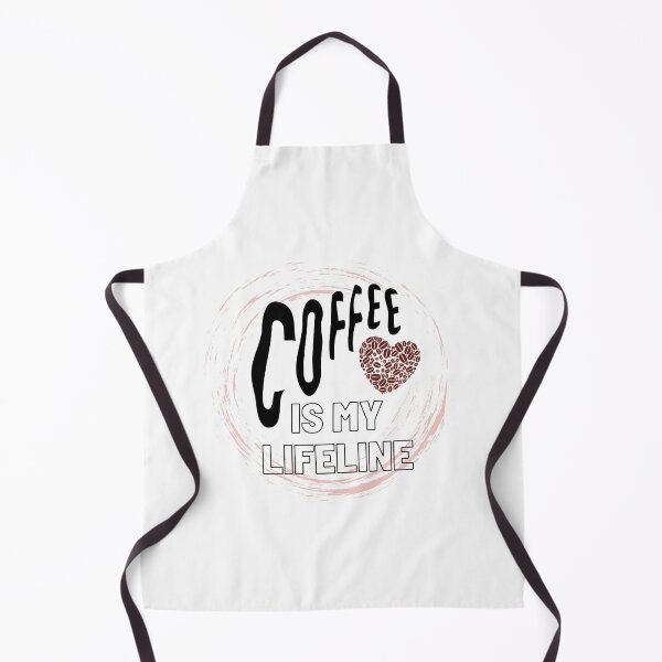 Item preview, Coffee Is My Lifeline designed and sold by geekygirlprint.