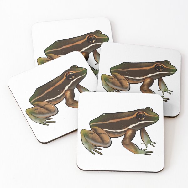 Item preview, Striped Rocket Frog designed and sold by smitewyrm.