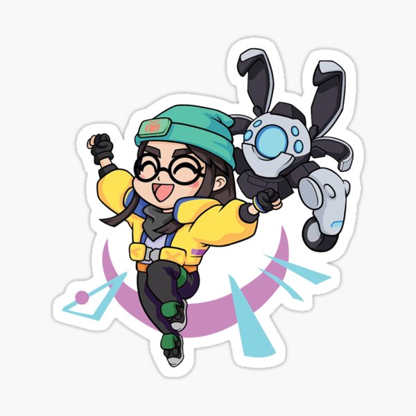 KillJoy - Valorant Battlepass spray Sticker