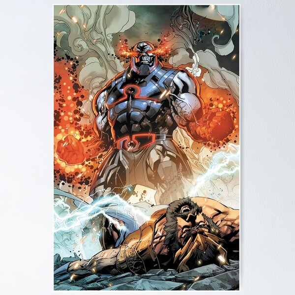 Item preview, darkseid vs justice league designed and sold by kadinwuckert.