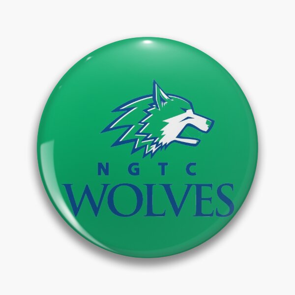 Artikelvorschau, NGTC Wolves College Logo1 entworfen und verkauft von TheLiner.