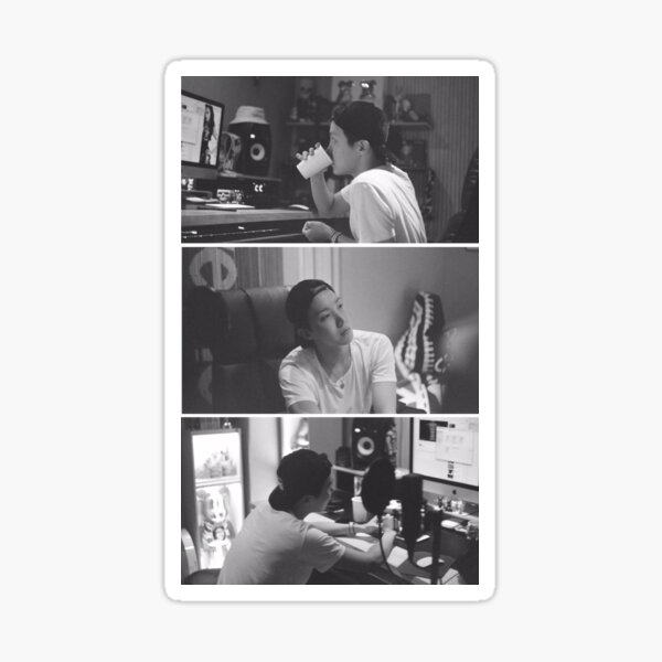 in jhope studio Sticker