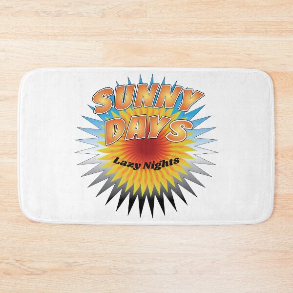 Item preview, Sunny Days and Lazy Nights, Retro Summer Rainbow designed and sold by Harlake.