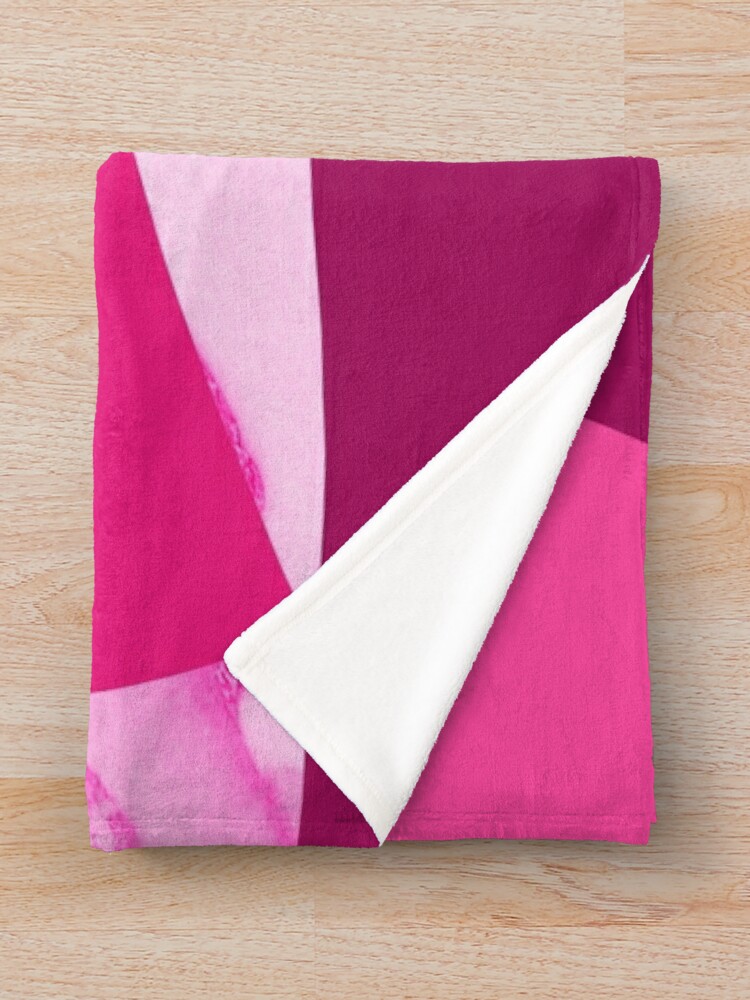 Mix and match. Retro abstract vibrant bright fuchsia cerise