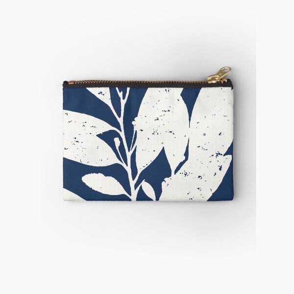 Item preview, Botanical Study 21, Off White on Dark Navy Blue (part of a set) designed and sold by KShedenhelm.