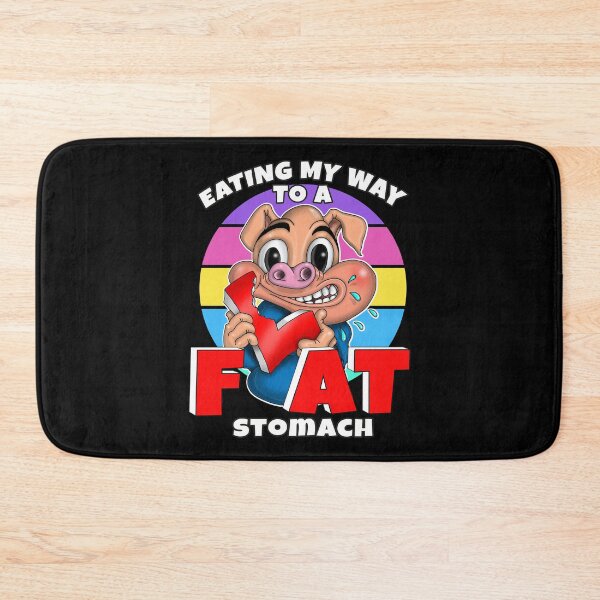 Item preview, Flat Stomach The L Is Just Silent Funny Weight Loss Dieting designed and sold by Status71.