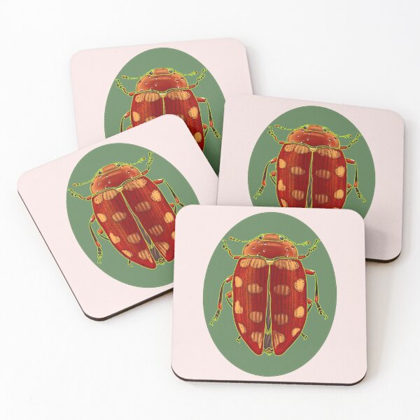 Item preview, Red and Yellow Spotted Beetle designed and sold by Arkneer.