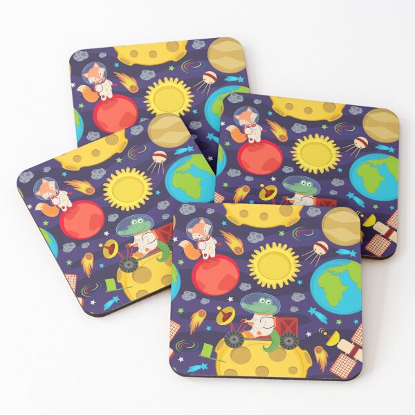Item preview, Animal Astronout In Space Cute Kids Pattern designed and sold by PatternTale.