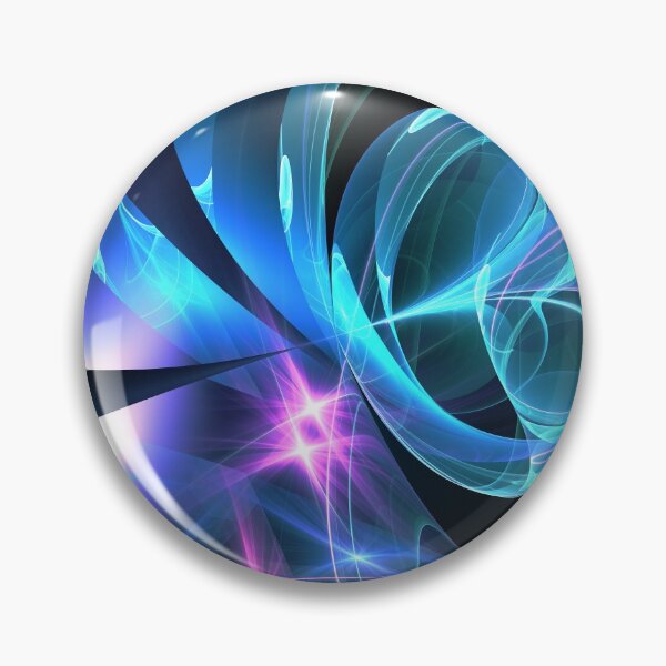 Item preview, Blue and Pink Fluid Fractal designed and sold by HauntedMammoth.
