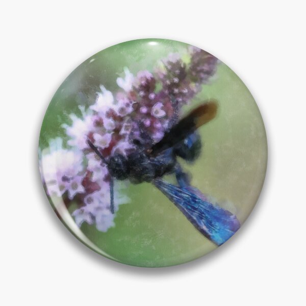 Item preview, Blue Winged Hornet designed and sold by Sergey Ovchinnikov.
