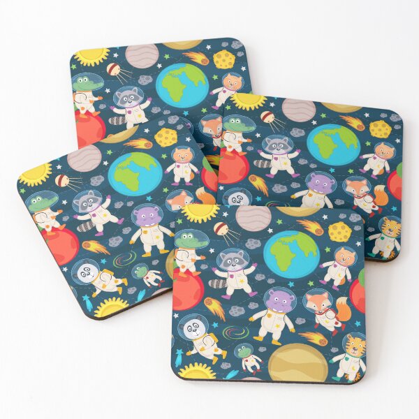 Item preview, Animal Astronout In Space Cute Kids Pattern designed and sold by PatternTale.