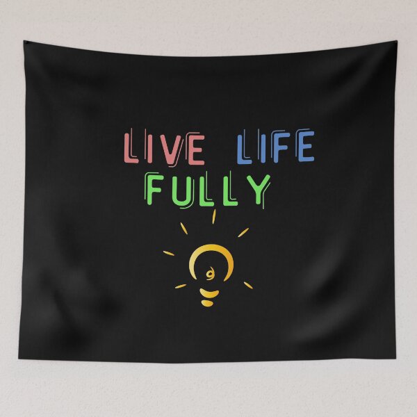 Item preview, Live Life Fully designed and sold by Chanchane Store.