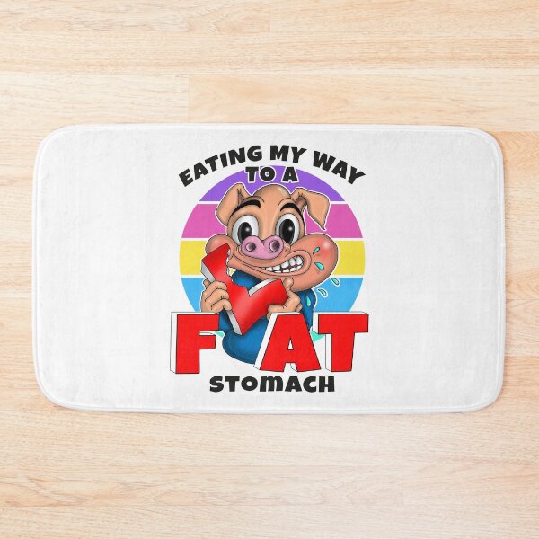 Item preview, Flat Stomach The L Is Just Silent Funny Weight Loss Dieting designed and sold by Status71.