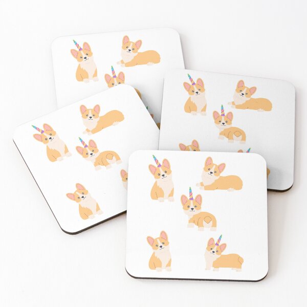 Item preview, kawaii corgi stickers set   designed and sold by Teepety Shop.