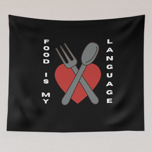 Item preview, Food is my love language designed and sold by CRAZY-T.