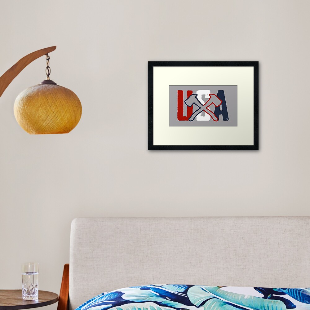 Item preview, Framed Art Print designed and sold by FiremanUP.