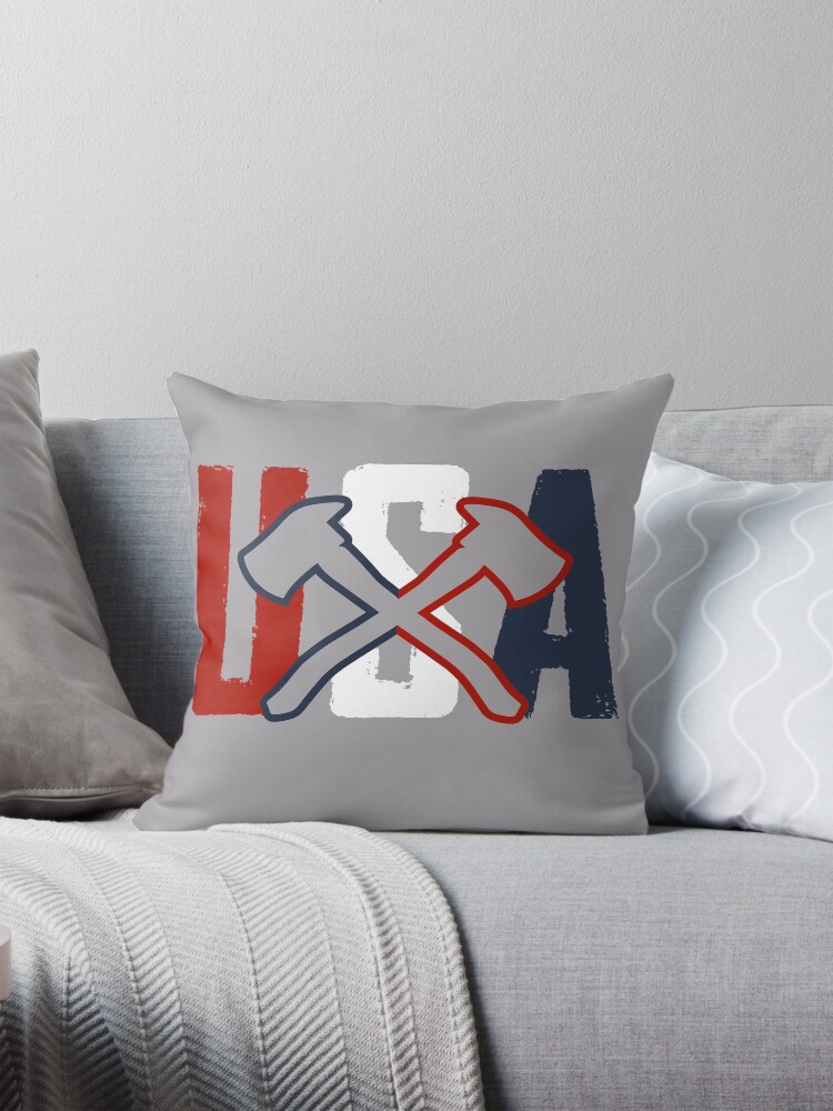 Item preview, Throw Pillow designed and sold by FiremanUP.