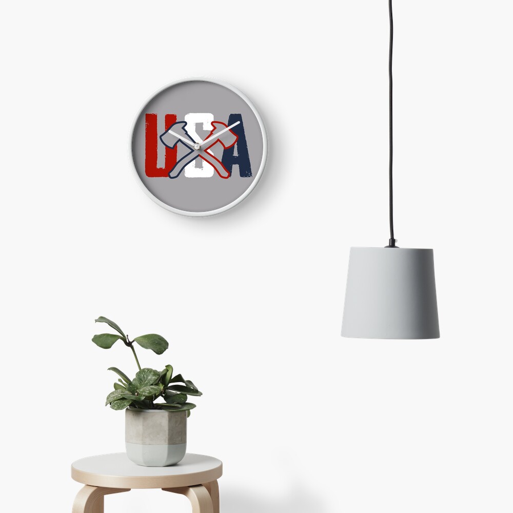 Item preview, Clock designed and sold by FiremanUP.