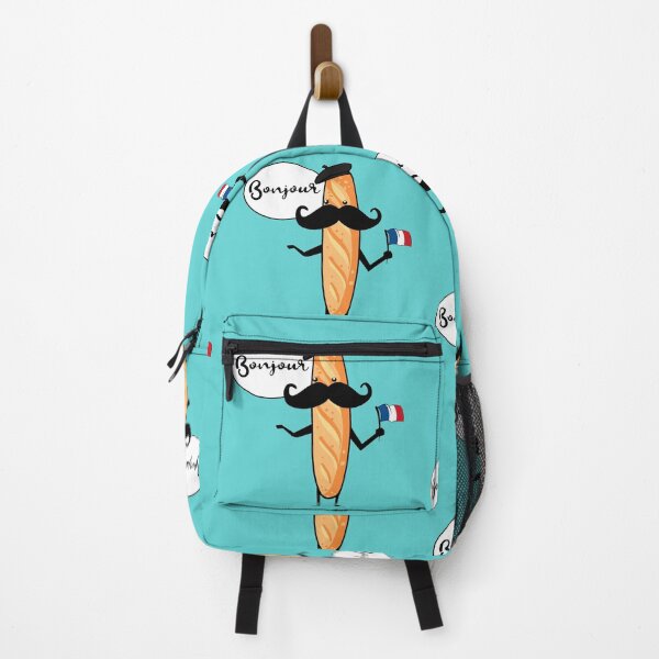 Item preview, FRENCH BREAD SAYS BONJOUR FUNNY DESIGN designed and sold by yakibo.