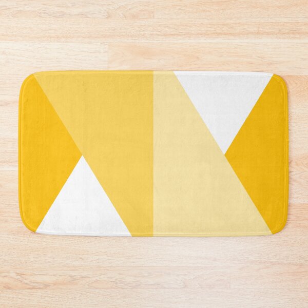Item preview, Geometric Triangle Design Pattern_Summer_yellow_white designed and sold by Brontorino.