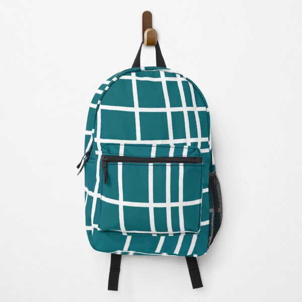 Item preview, Dancing White Lines on Teal designed and sold by PSCSCo.