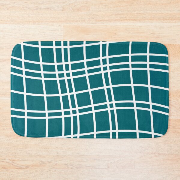 Item preview, Dancing White Lines on Teal designed and sold by PSCSCo.