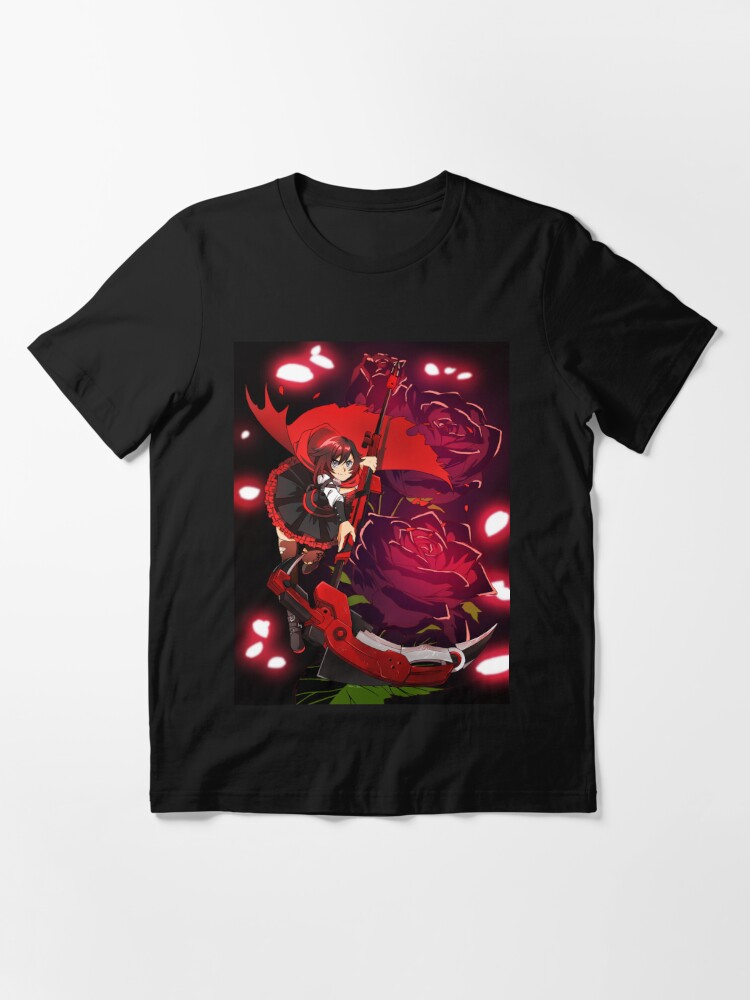 Alternate view of Ruby and Crescent Rose  Essential T-Shirt