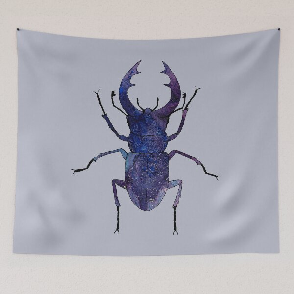 Item preview,  Garden  Beetle. Woodlands purple insects. designed and sold by ZheltakovaIana.