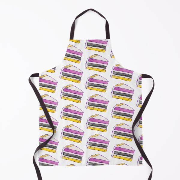 Item preview, Nonbinary Cake // Nonbinary Pride Flag designed and sold by Laura Jane Kirton.