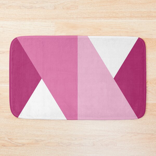 Item preview, Geometric Triangle Design Pattern_Summer_raspberry designed and sold by Brontorino.