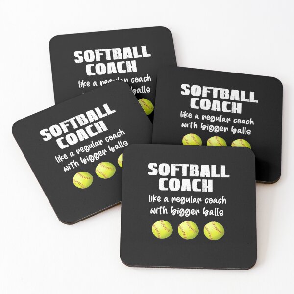 Item preview, Softball Coach, Coach Gift designed and sold by SportyDogShop.
