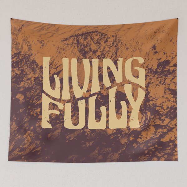 Item preview, Living Fully 1 designed and sold by art-by-gui.