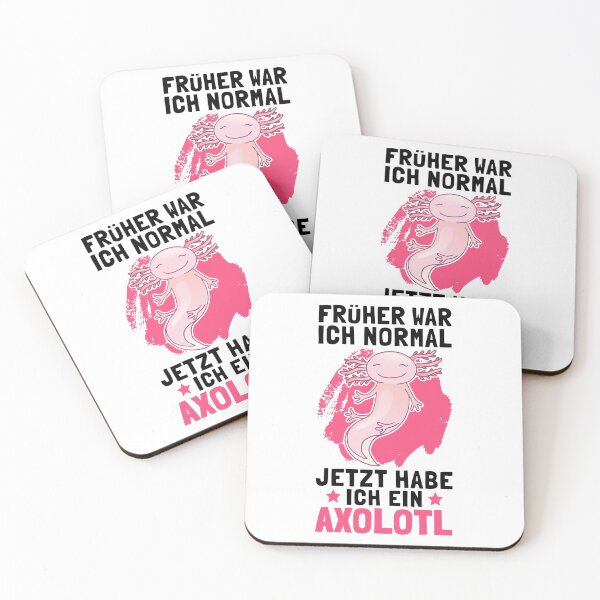 Artikelvorschau, Axolotl früher war ich normal Amphibie Humor entworfen und verkauft von madgrfx.