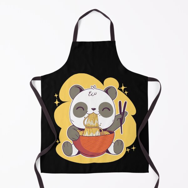 Item preview, Cute Panda eating Ramen designed and sold by TamGustam.