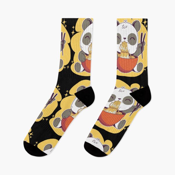 Item preview, Cute Panda eating Ramen designed and sold by TamGustam.