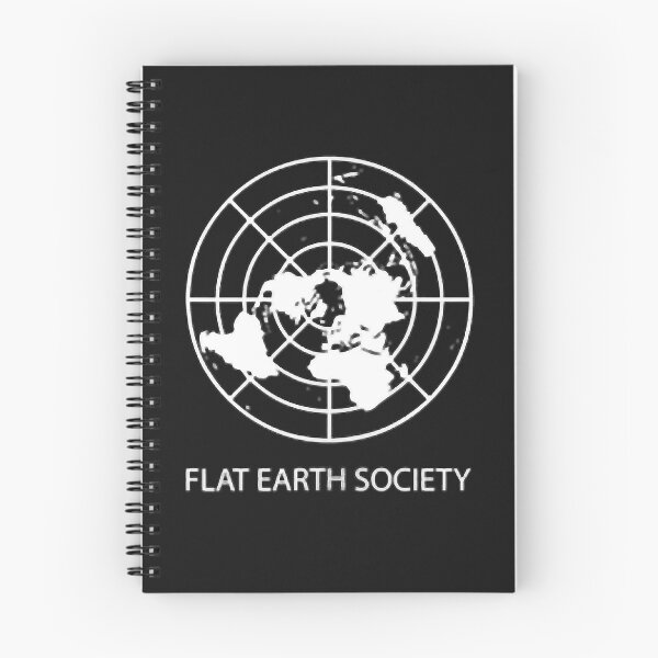 Item preview, Flat Earth Society - Breast pocket logo - Earth Map designed and sold by marishasemlerx.