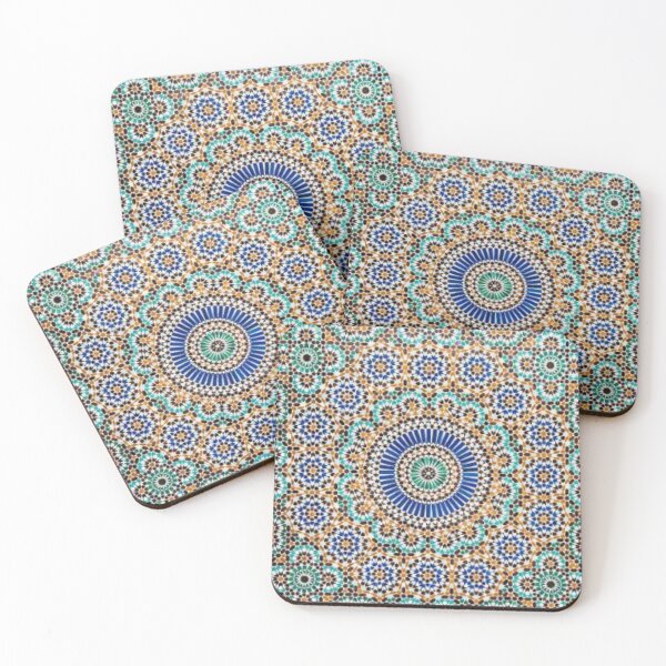 Item preview, Moroccan vintage tile background designed and sold by Arindamritu.