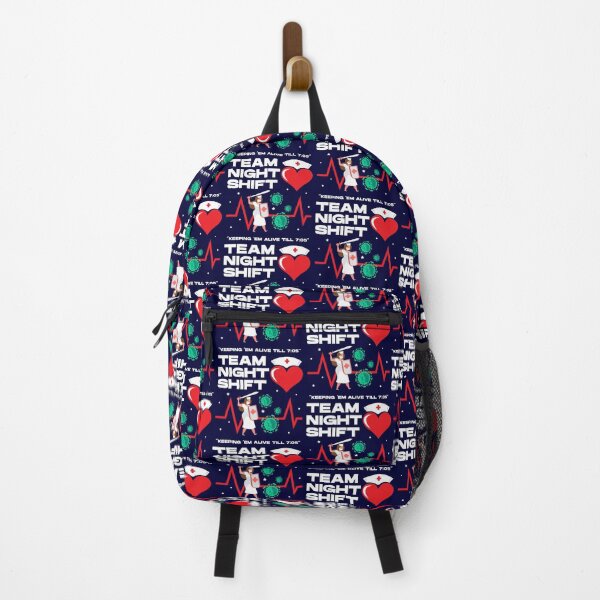 Item preview, Team night shift keeping em alive till 7:05 , nursing week, international nurses day, nurses month, medical stuff, oddly specific designed and sold by SGS-.