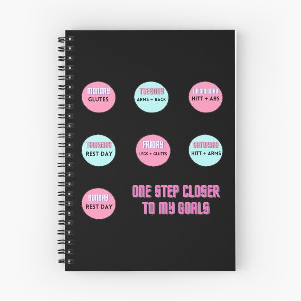 Item preview, Fitness Workout Plan | Plan Your Workout For The Week | Oraganized workout routines | Exercise | Fitness sticker pack designed and sold by Highon444.