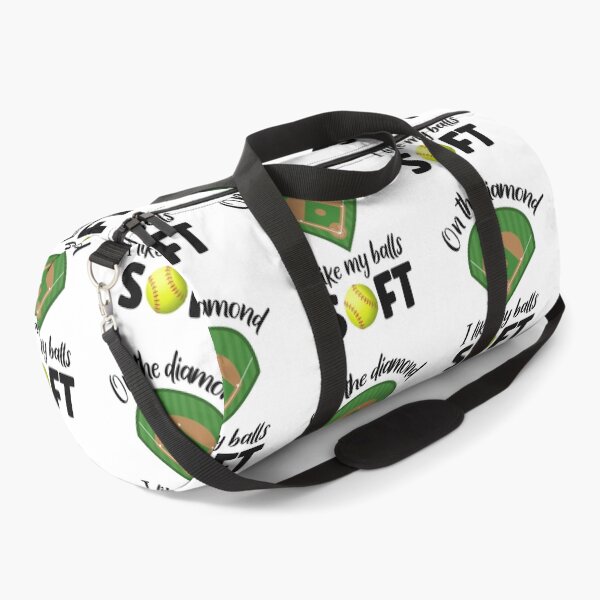 Item preview, On The Diamond I Like My Balls Soft, Softball designed and sold by SportyDogShop.