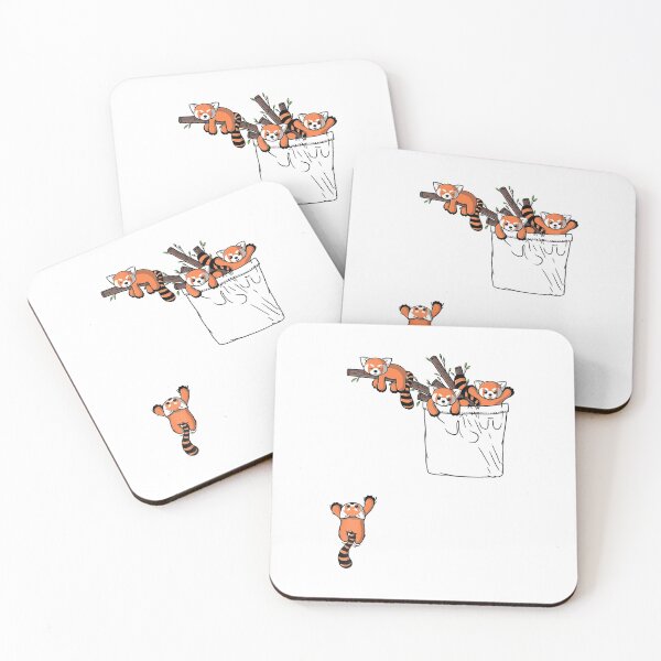 Item preview, Series Cute Red Panda Bear Playing designed and sold by marishasemlerx.