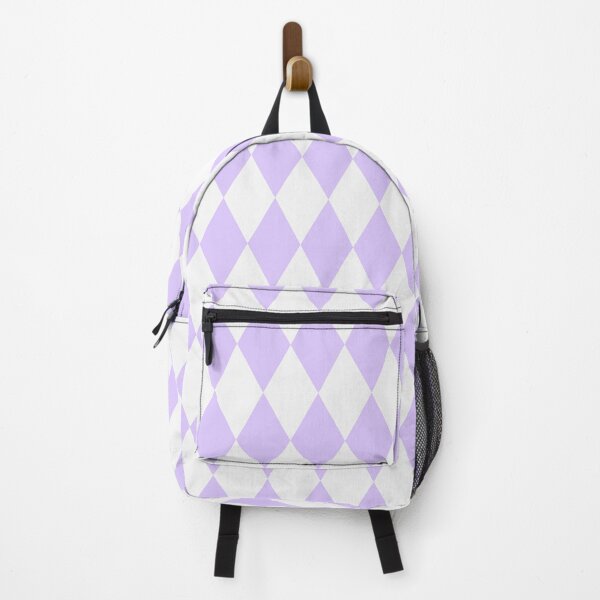 Item preview, RETRO HARLEQUIN MADNESS (FRENCH LAVENDER) designed and sold by Antisocial Creatives.