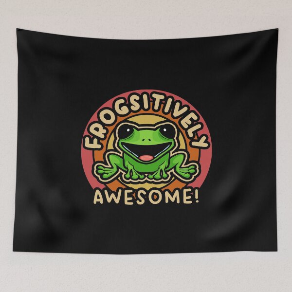 Item preview, Frogsitively Awesome designed and sold by Ellie and Jack.