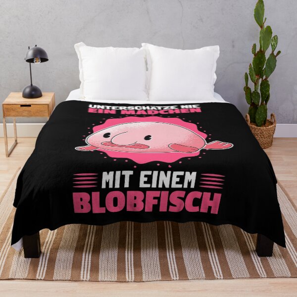 Item preview, Girl with blobfish ugly fish gift designed and sold by madgrfx.
